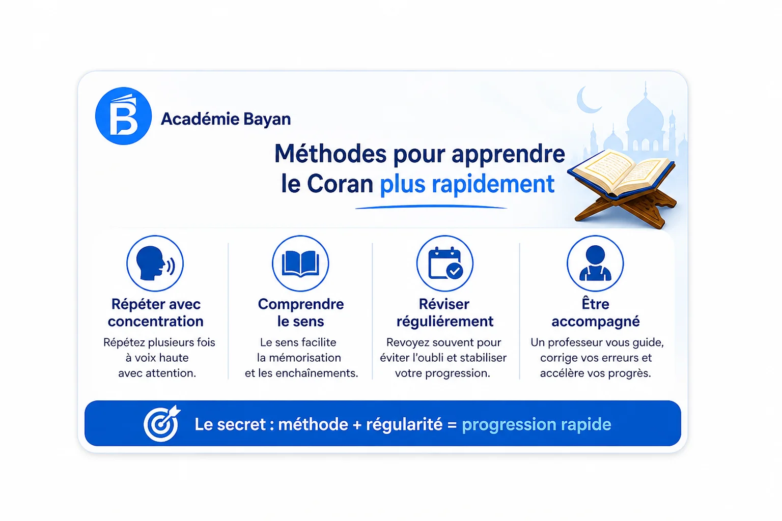 Méthodes pour mémoriser plus rapidement
