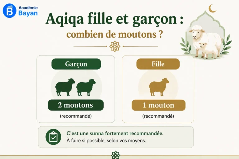 Aqiqa fille et garcon : combien de moutons selon les ecoles
