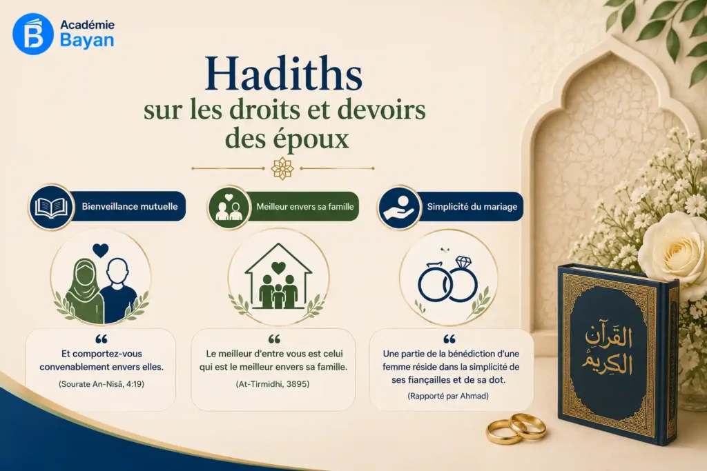 Droits et devoirs des epoux selon le Coran et la Sunna