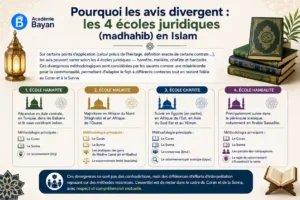 Lire la suite à propos de l’article Les 4 écoles juridiques (madhahib) en Islam