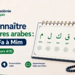 Reconnaître les lettres arabes : de Fa à Mim (Cours 4/5)