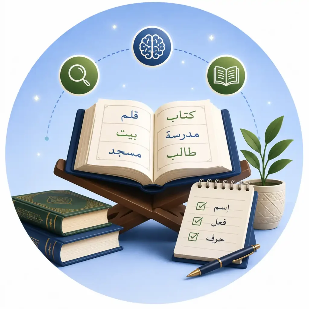 Cours de vocabulaire arabe gratuit