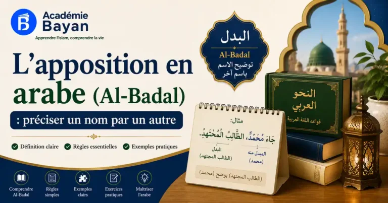 L'apposition en arabe (Al-Badal)
