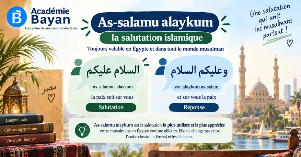 As-salamu alaykum en Égypte