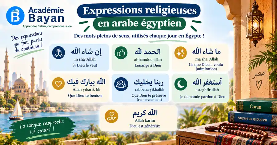 Expressions religieuses du quotidien en Égypte