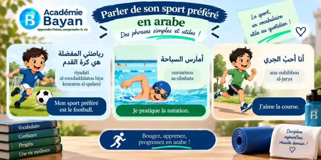 Parler de son sport préféré en arabe