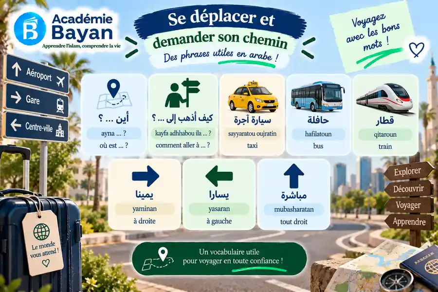 Demander son chemin en arabe
