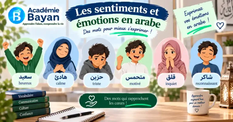 Les sentiments et émotions en arabe